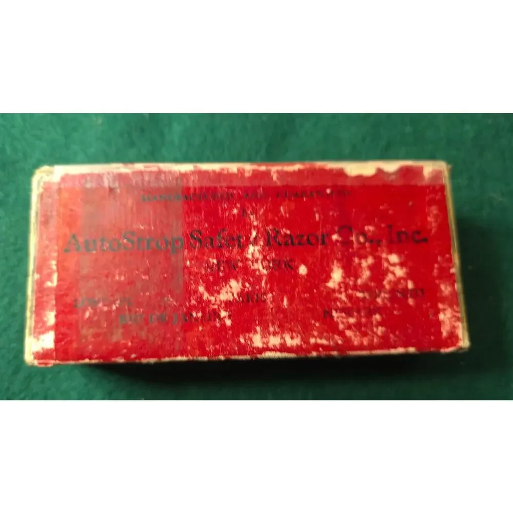 Vintage 1928-1935 GOLD VALET AUTOSTROP VC2 Single Edge Safety Razor